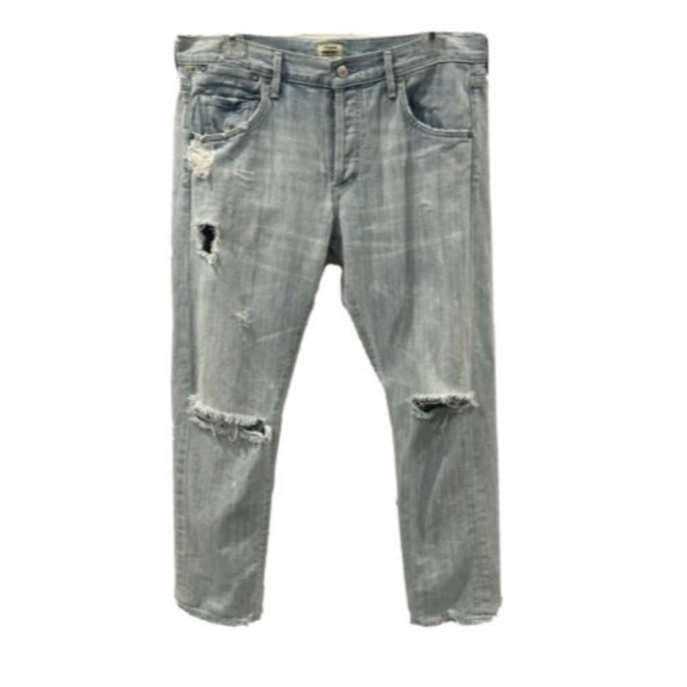 Citizens of Humanity Emerson Women’s 27 Slim Boyfriend Button Fly Ankle Jeans
